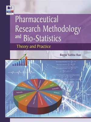 cover image of Pharmaceutical Research Methodology and Bio-statistics